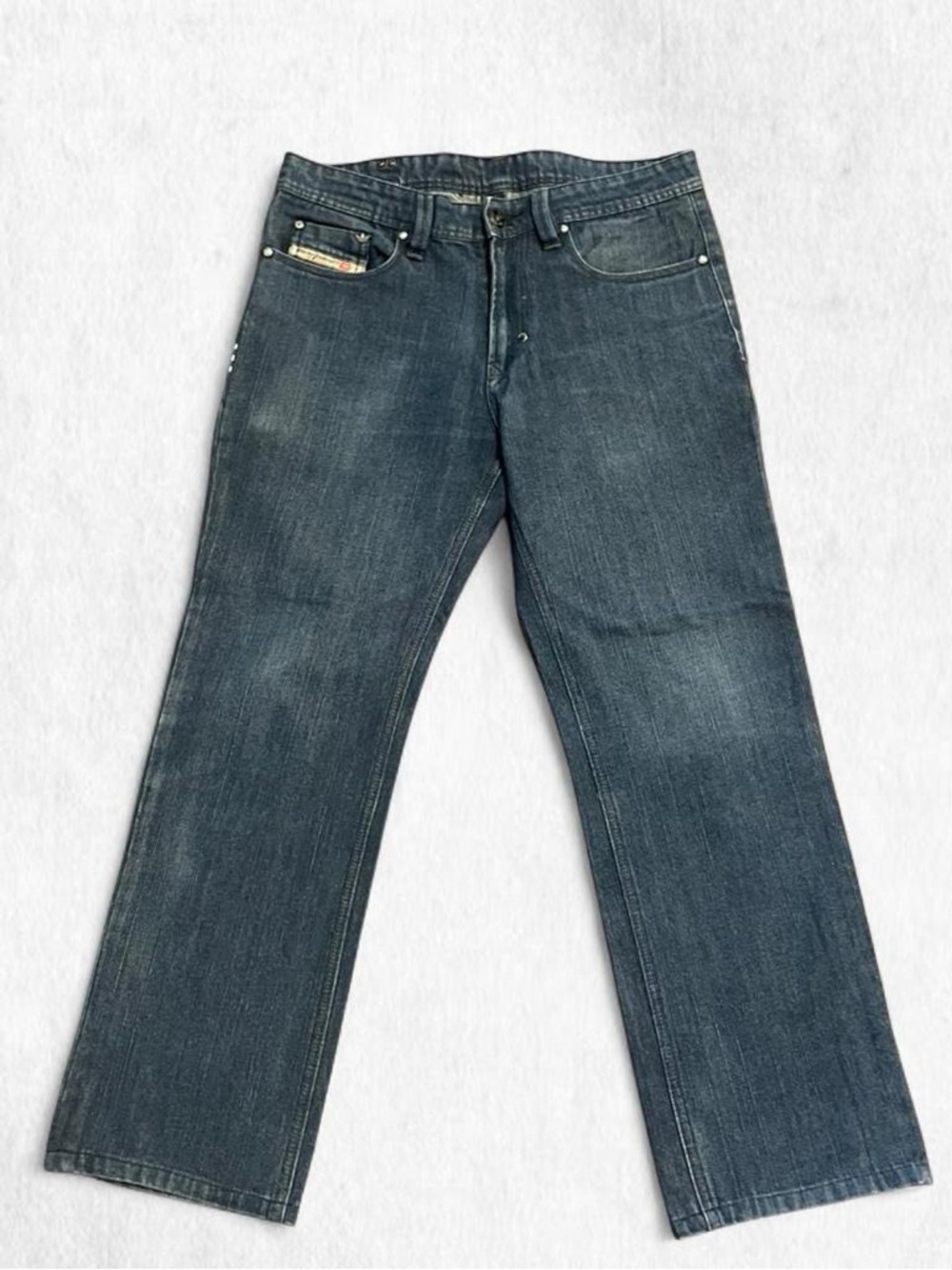 Diesel ADIDAS THANAZ-AD indigo Dark wash denim jeans